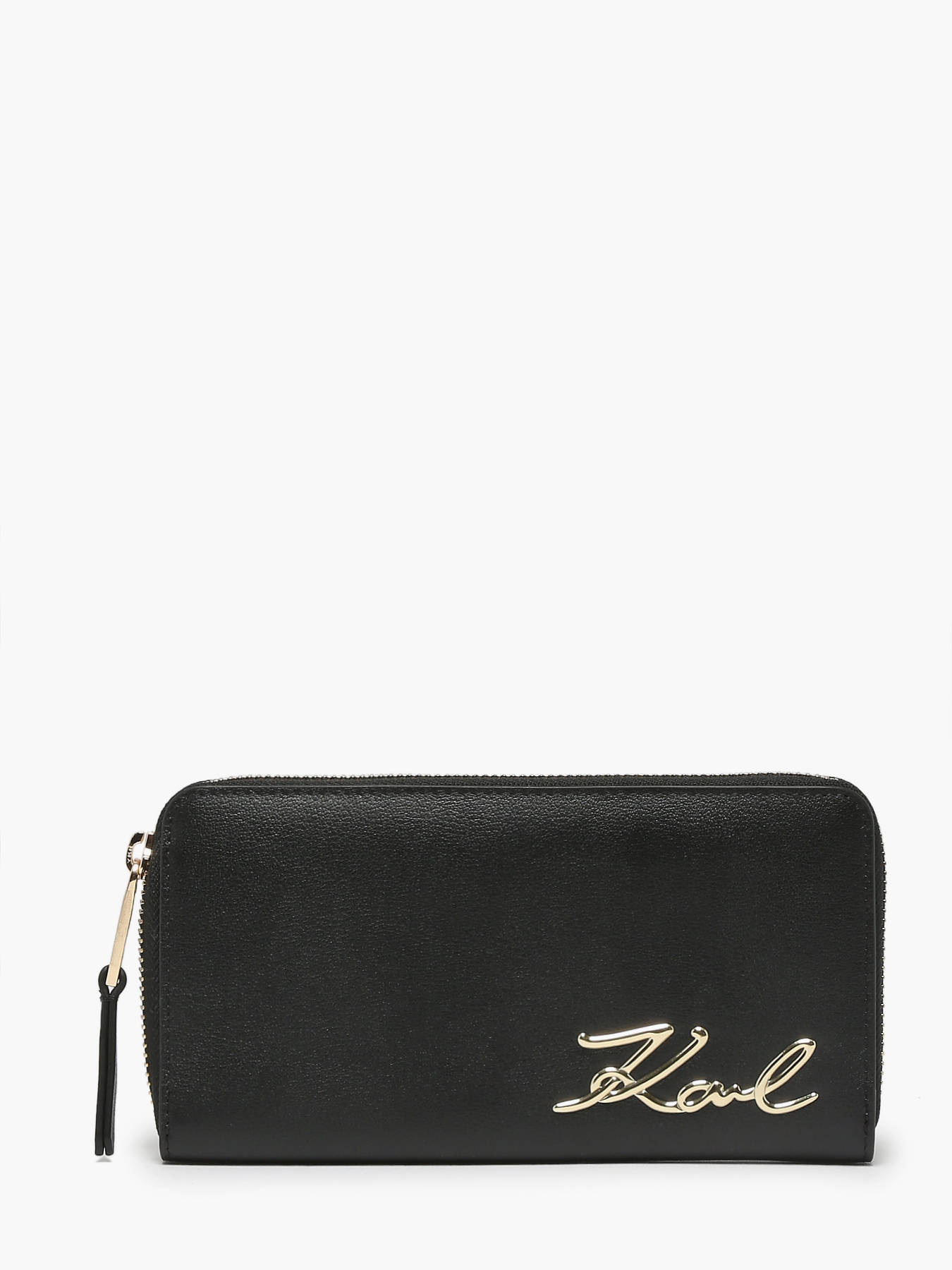 Portefeuille K/Signature cuir KARL LAGERFELD