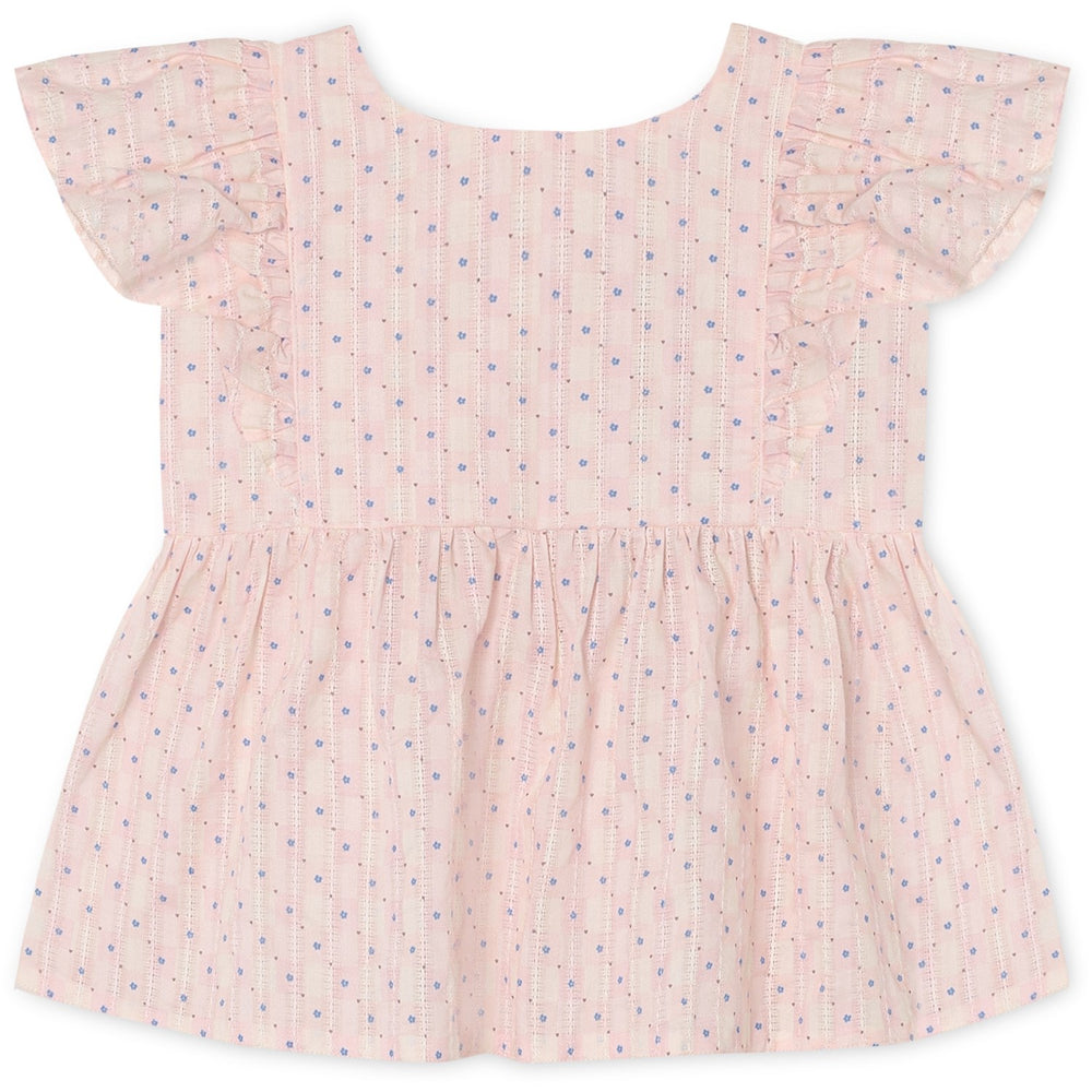 Køb Fliink Chalk Pink Check Aop Zorro Sl Top