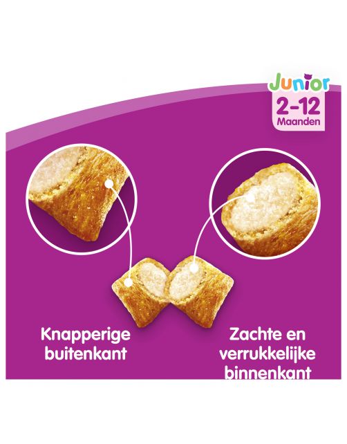 Whiskas Brokjes Junior Kip - Kattenvoer
