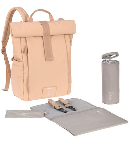 L?ssig Pusletaske - GRE Rolltop Up Backpack - Peach Rose