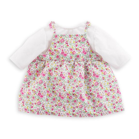 Robe Jardin en Fleurs Poupon 42 cm