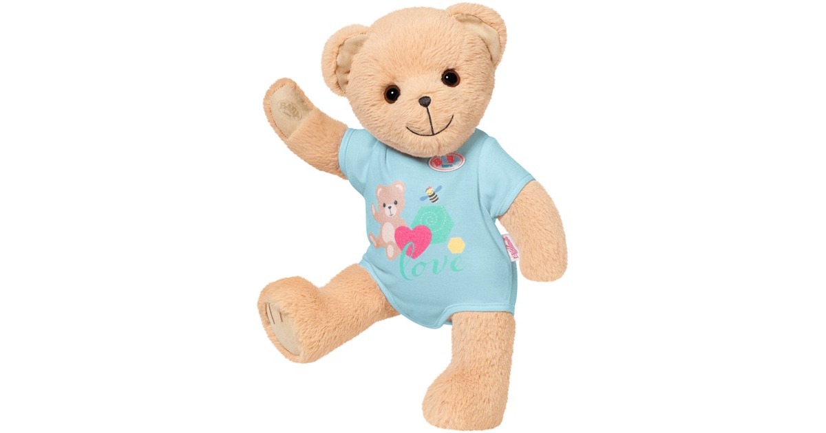 ZAPF CreationBABY born - Beer blauw Pluchenspeelgoed
