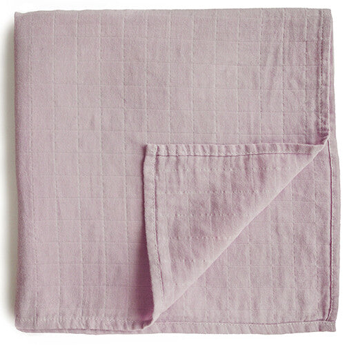 Mushie inbakerdoek soft mauve