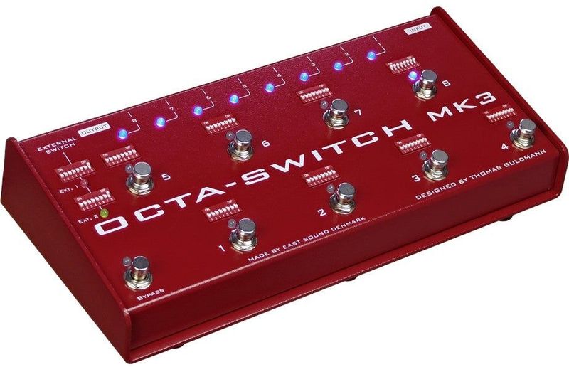 Carl Martin Octa-Switch MK3 programmeerbare switcher