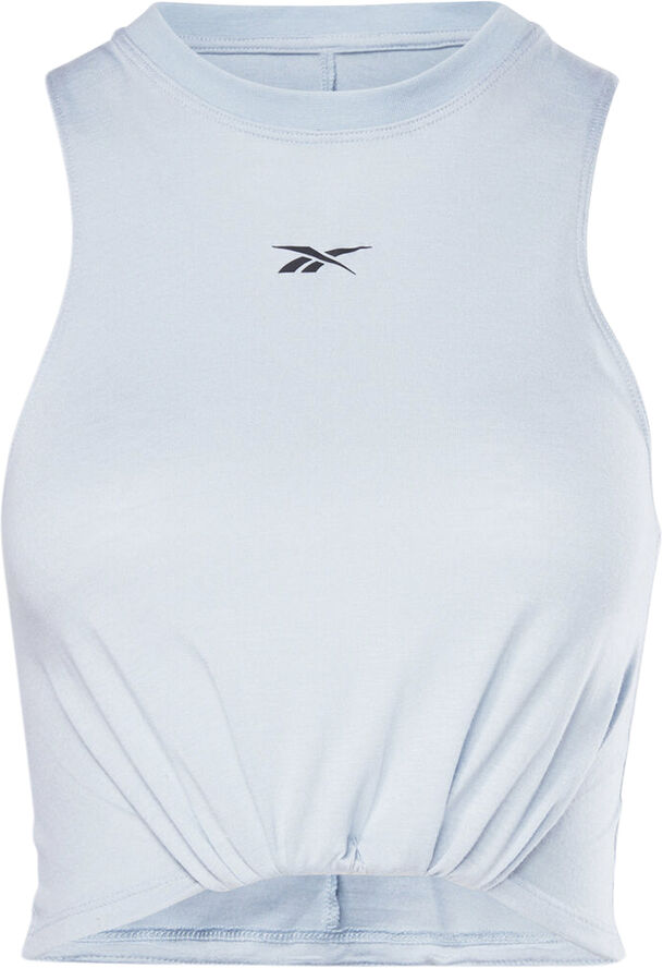 Reebok Studio Gathered Solid træningstop Blå