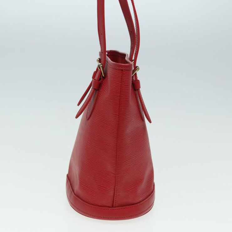 Louis Vuitton Vintage Louis Vuitton Bucket Bag Red