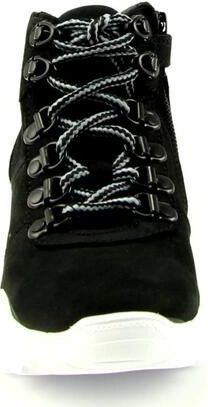 Track Style - Veterboots - Zwart - Leer