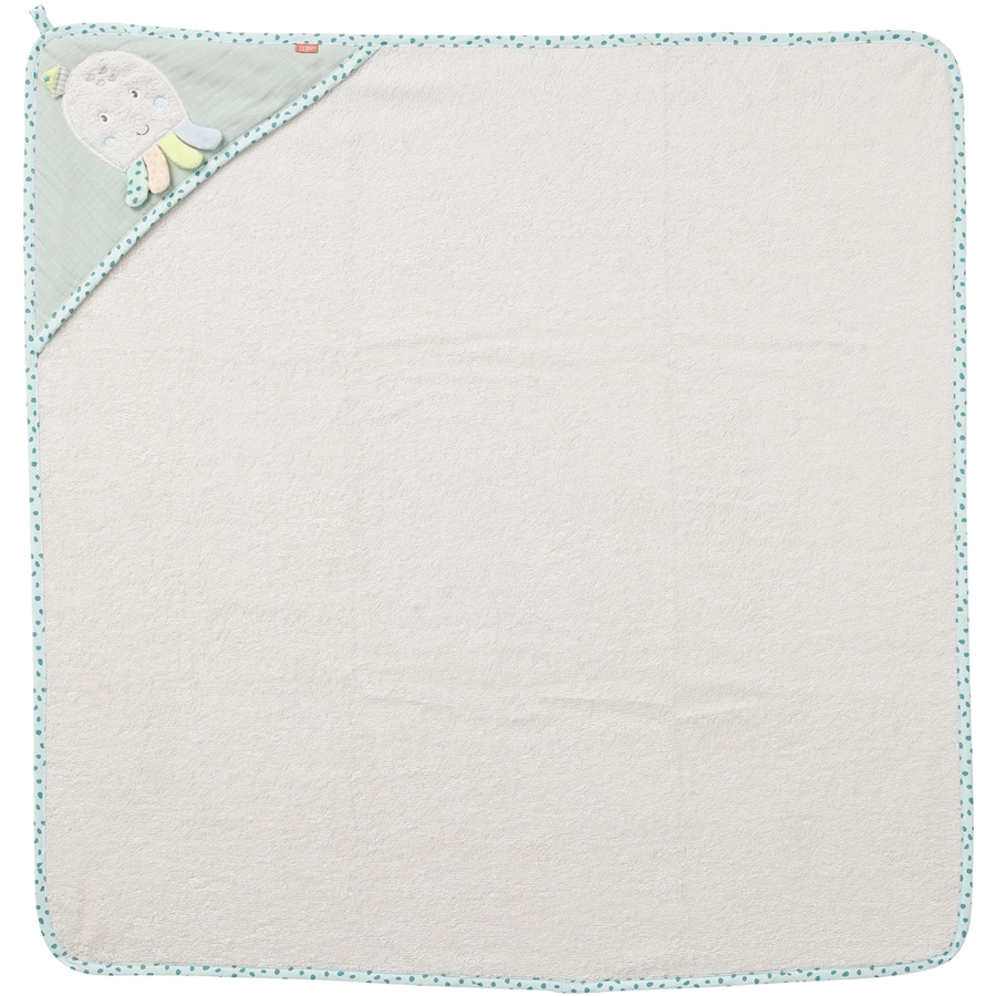 fehn®  Kapuzenbadetuch Oktopus 80 x 80 cm