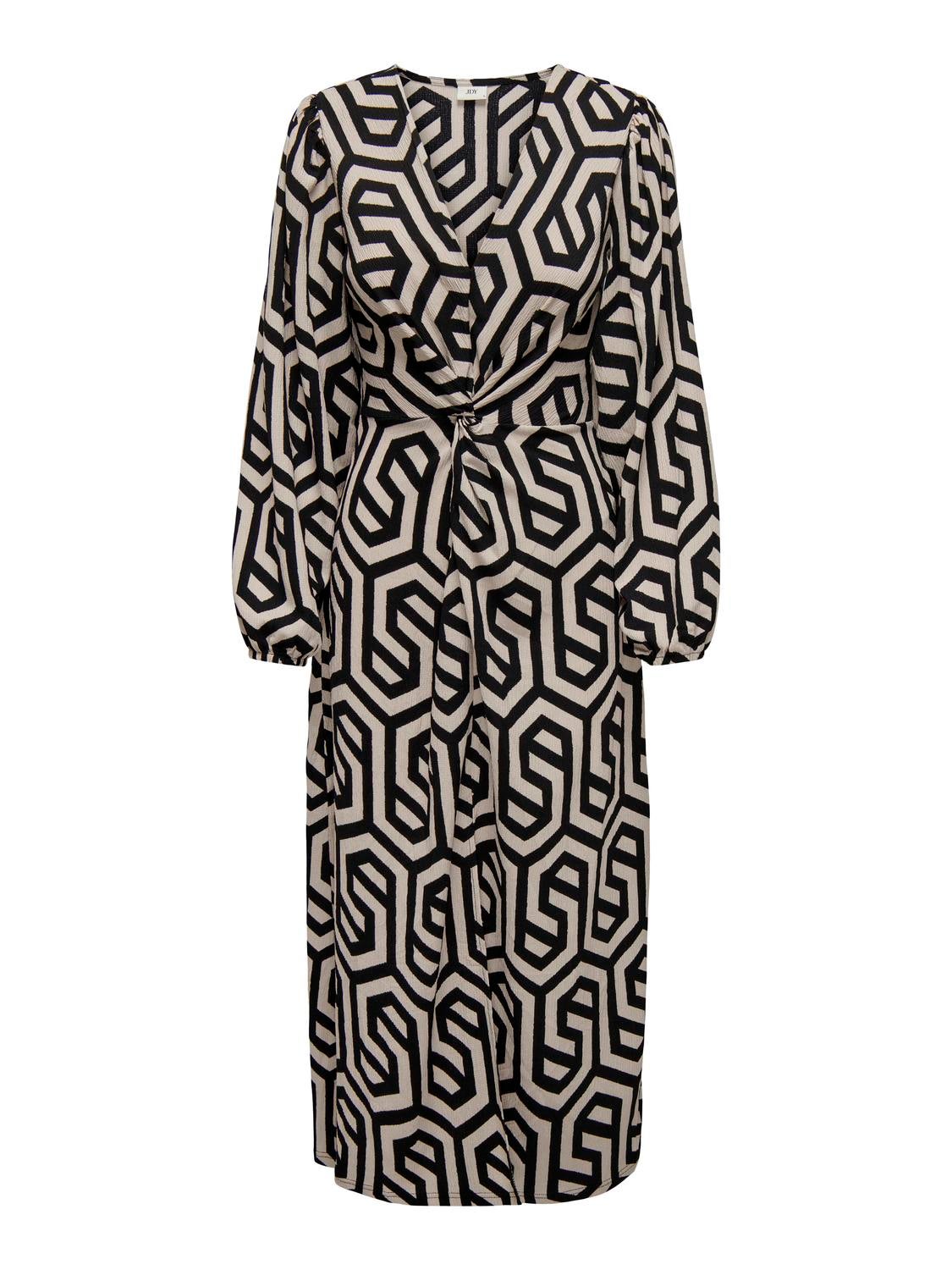 JDYJULIA Langes Kleid Eggnog
