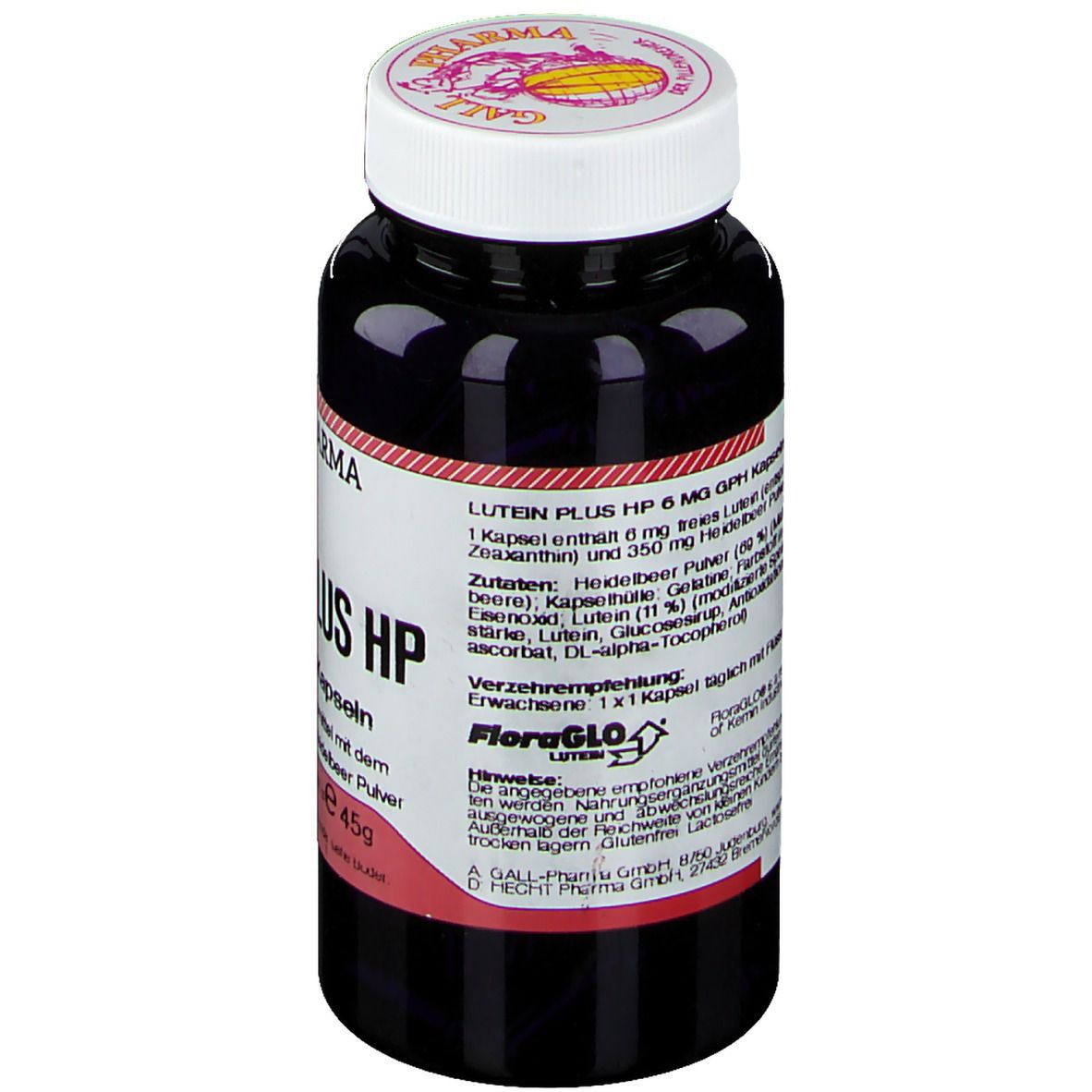 GALL PHARMA Lutein plus HP 6 mg Kapseln
