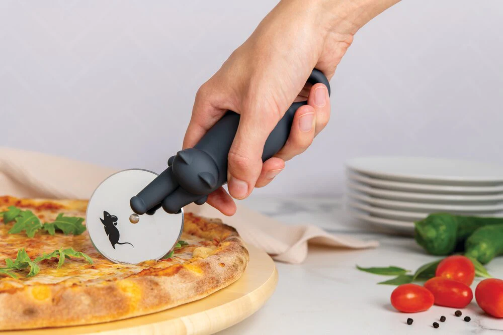 OTOTO  Kitty-Cut pizzaskærer - koksgrå