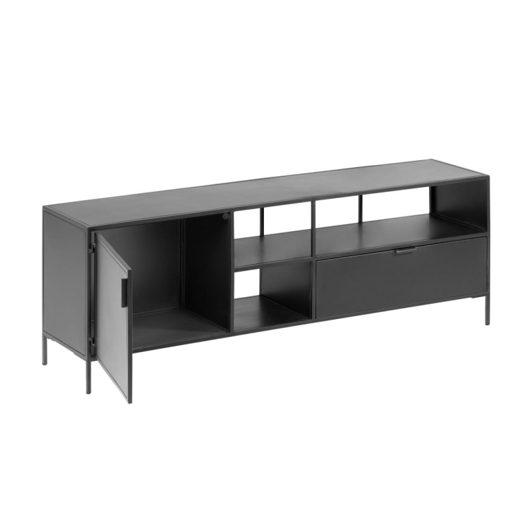 Kave Home Shantay tv-meubel 150x50 zwart