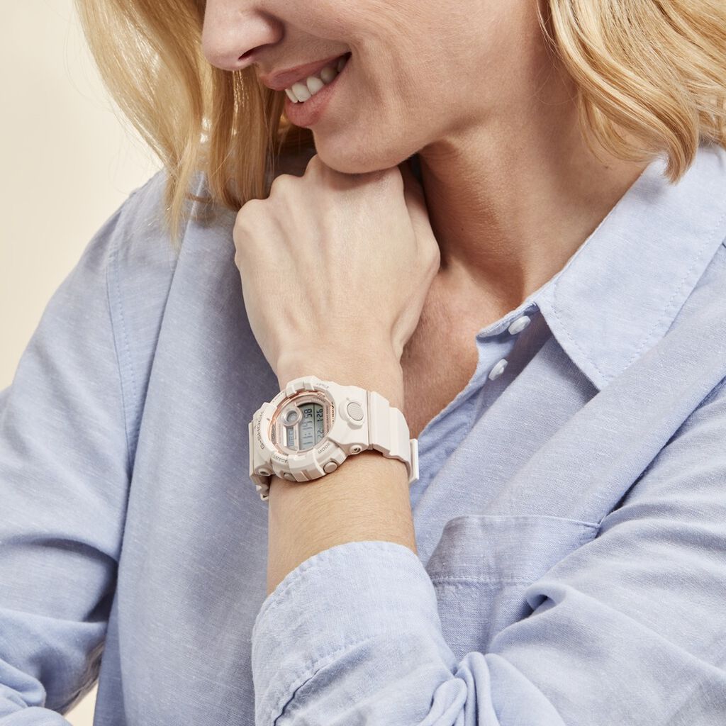 Montre Casio G-shock Rose Et Gris