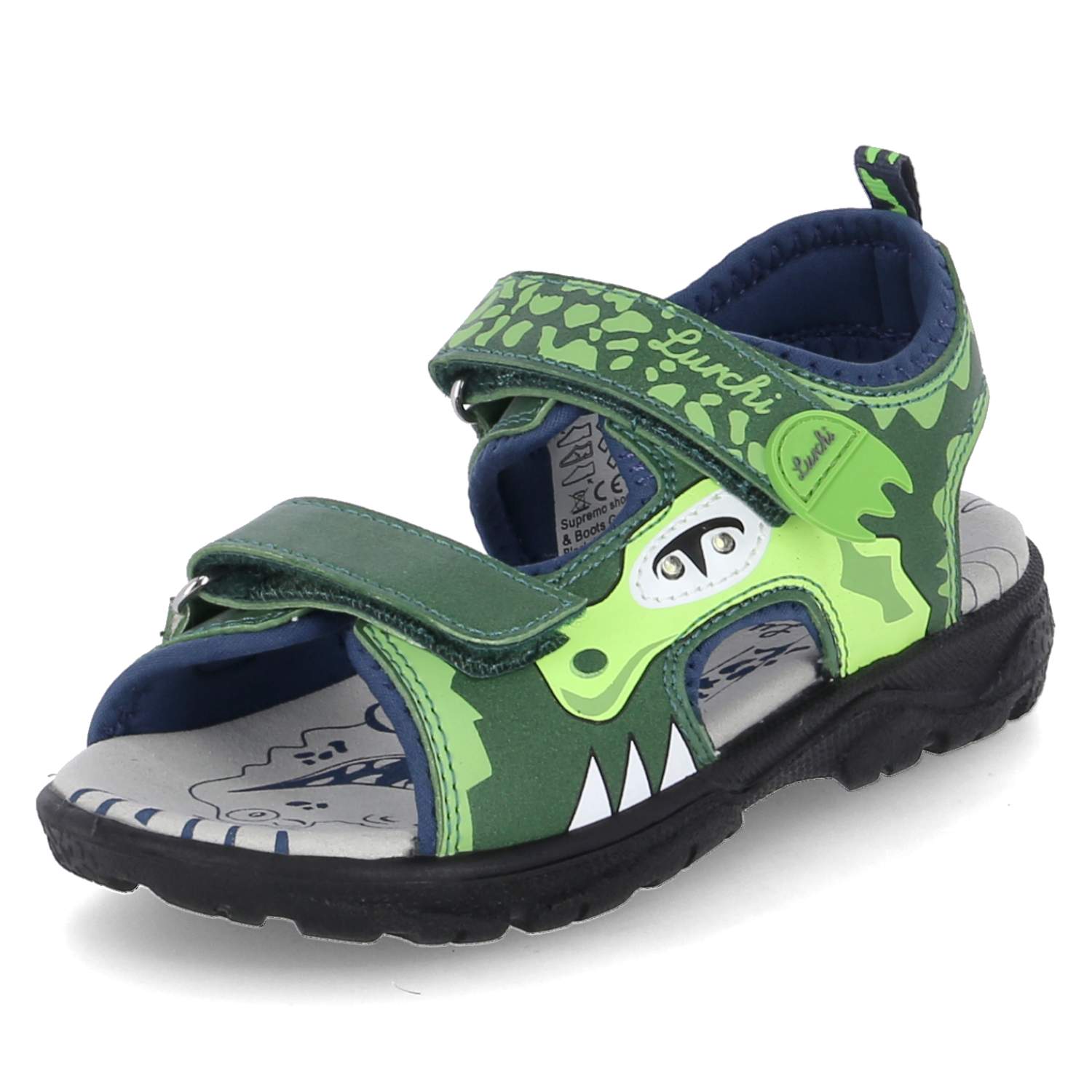 Lurchi Sandalen KROKI - dkgreen-navy
