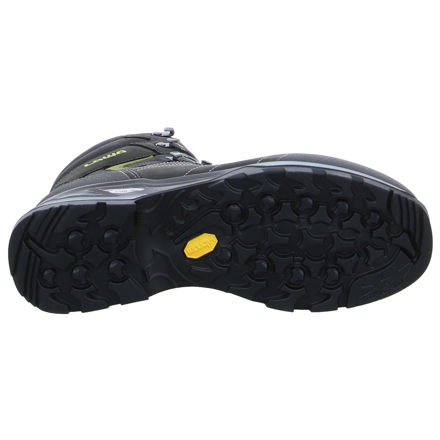 LOWA Trekkingschuhe Grau Leder