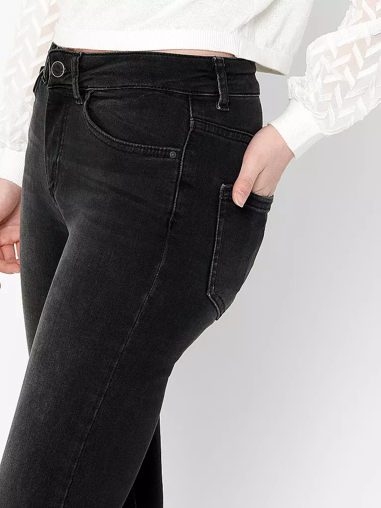 ONLY Jeans Skinny Fit 7/8 ONLBLUSH schwarz