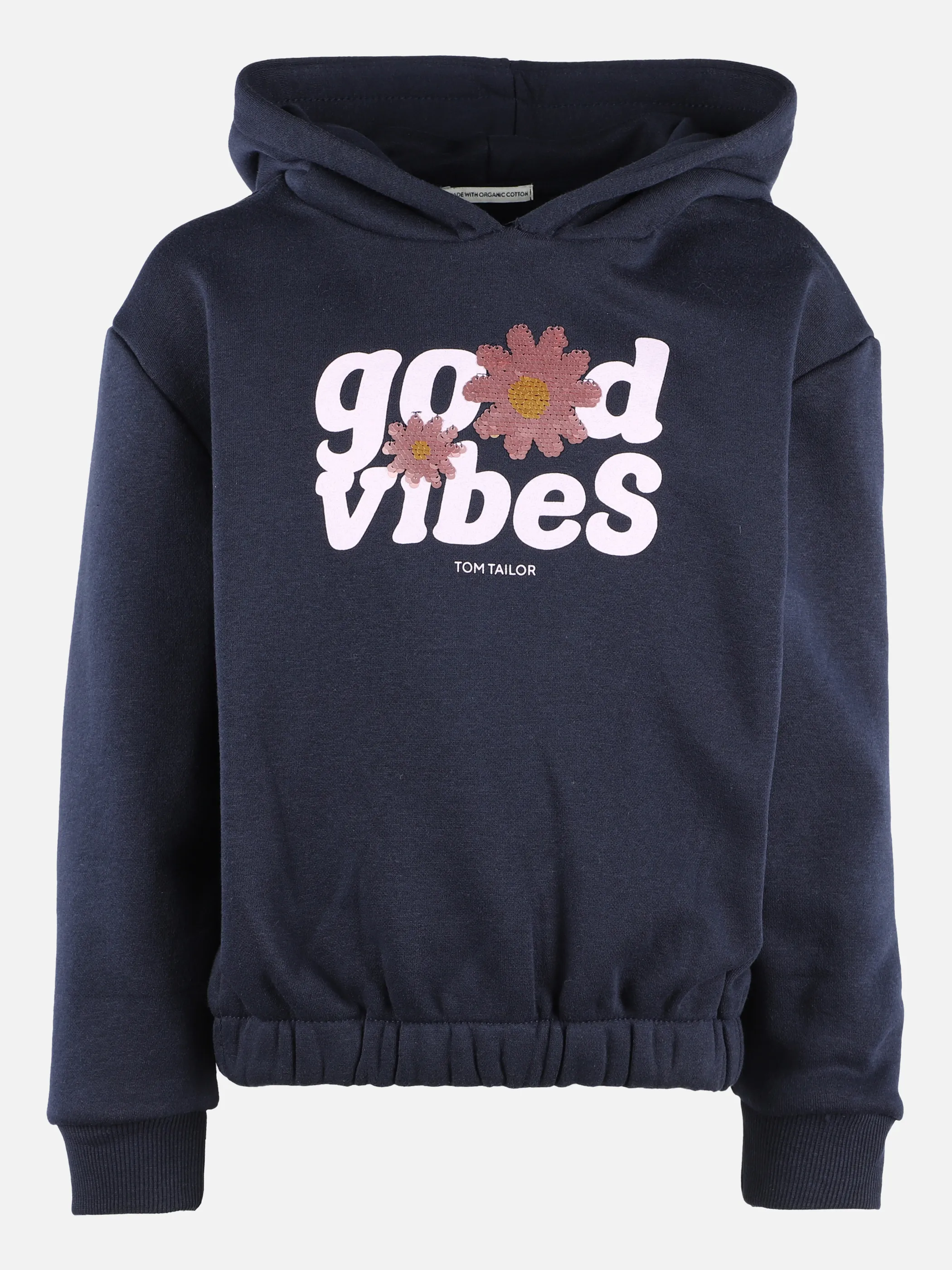 Mädchen Hoodie mit Print und Pailletten