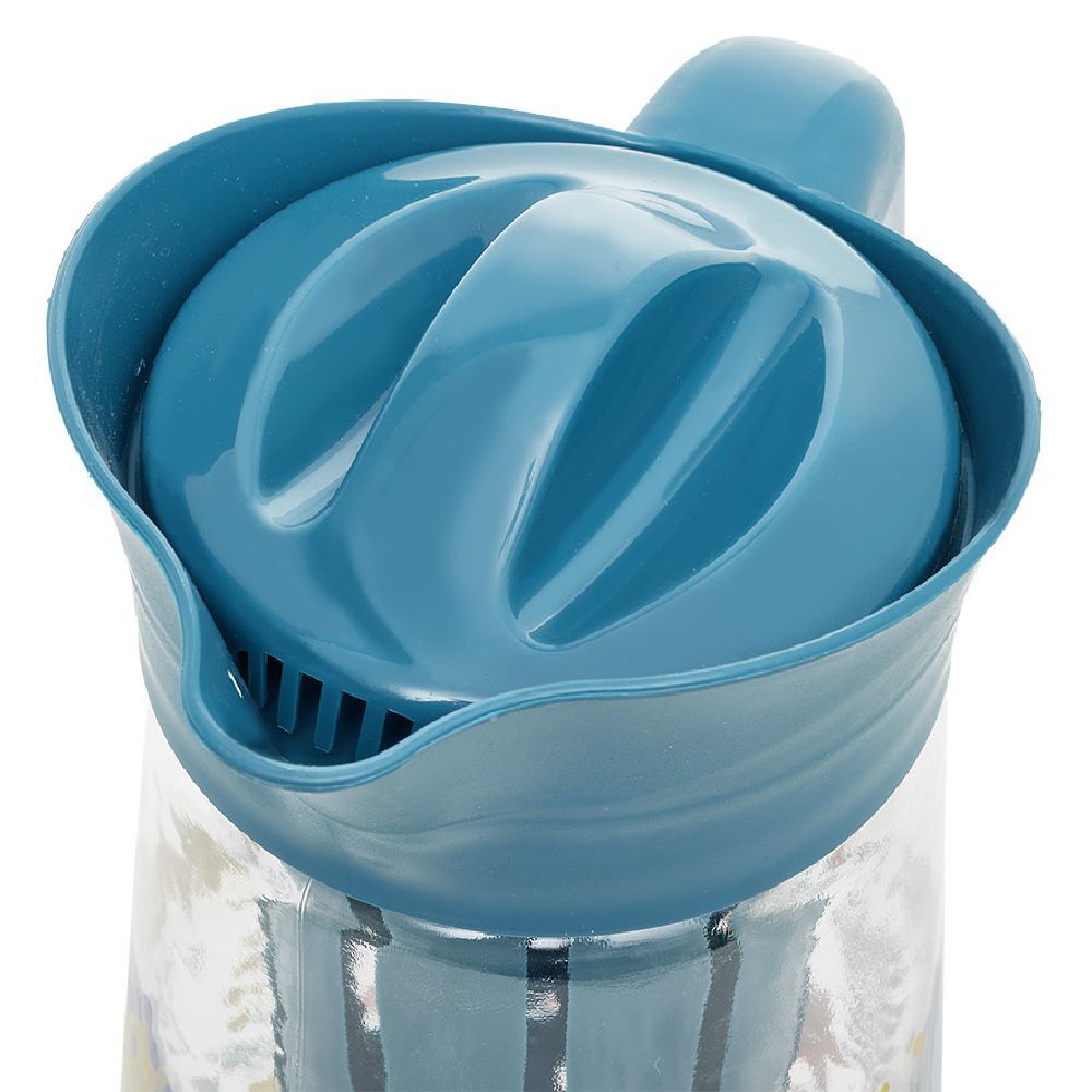 Carafe en verre 1,5L avec infuseur en silicone