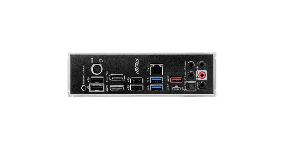 MSIMPG B550 GAMING PLUS socket AM4 moederbord  (Zwart, RAID, Gb-LAN, Sound, ATX)