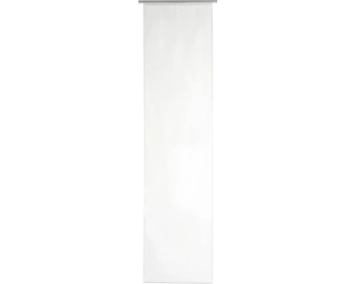 Schuifgordijn Rom effen wit 60x245 cm
