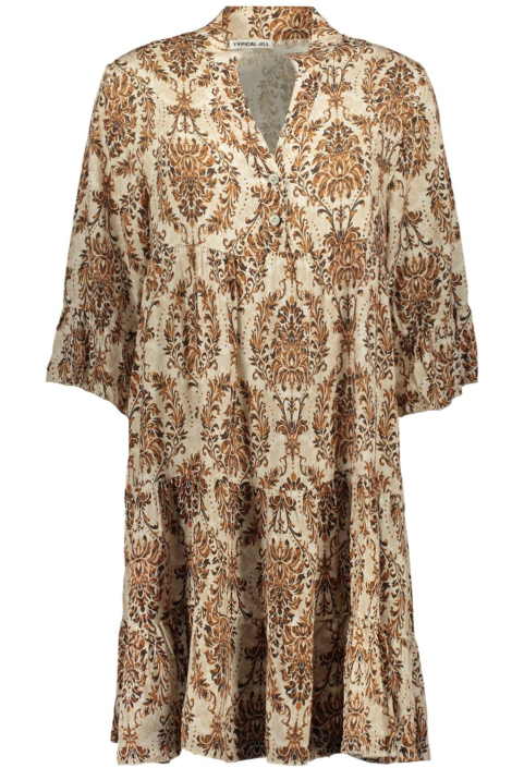 Typical Jill beige dames jurk
