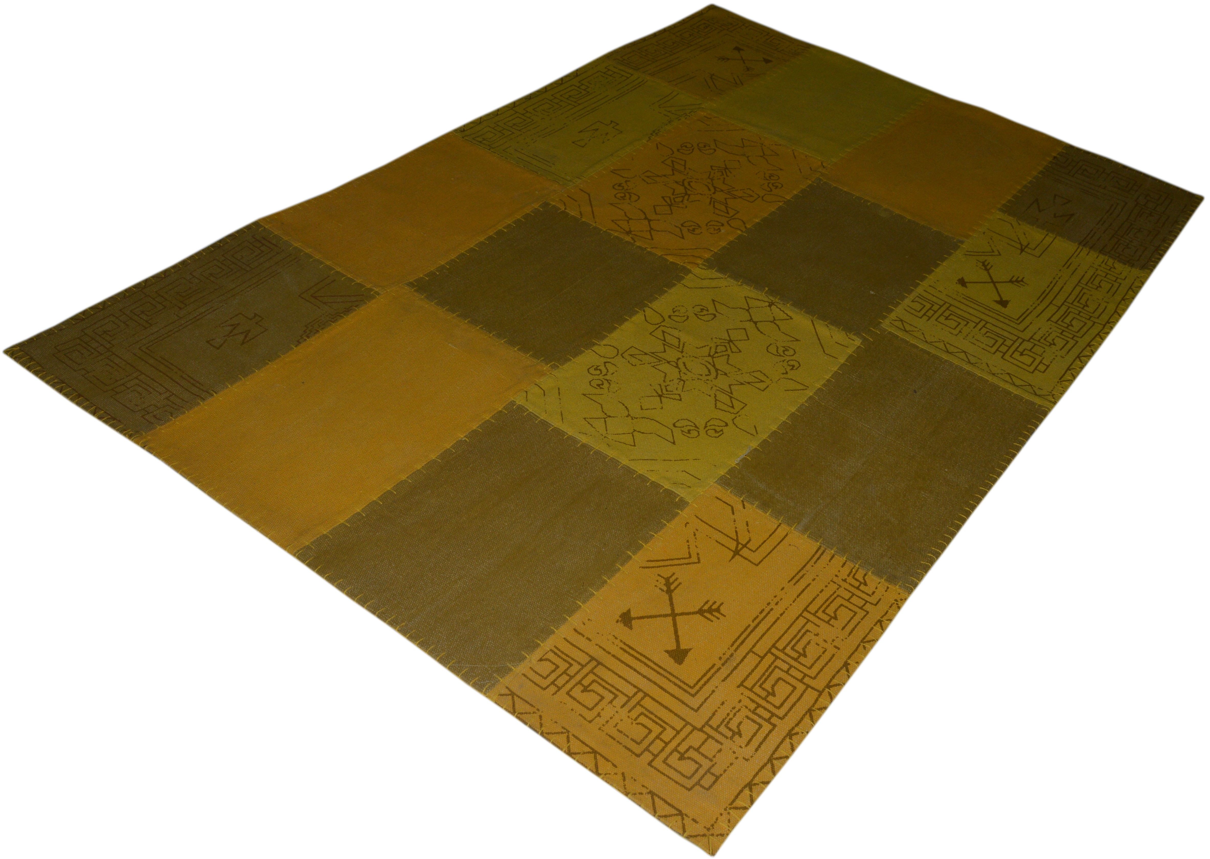 Vloerkleed 210 Multi Geel Lyrical