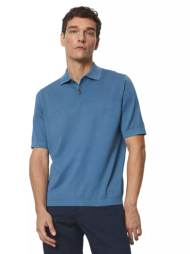MARC O'POLO Poloshirt blau