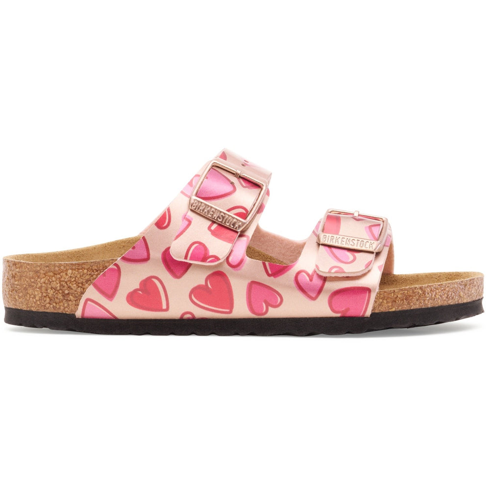Køb Birkenstock Hearts Copper Arizona Kids BF Elec. Met.