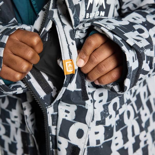 Veste snowboard BURTON KD SKIMMER JACKET LINED LETTERS