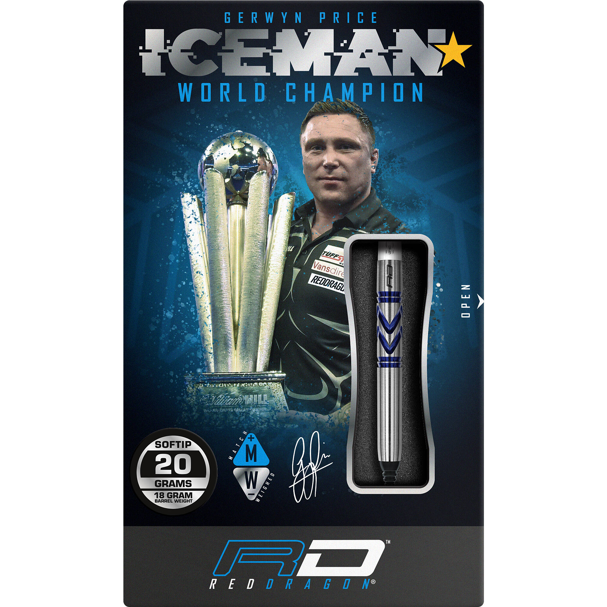 Red Dragon - Gerwyn Price Avalanche Pro - Softdart