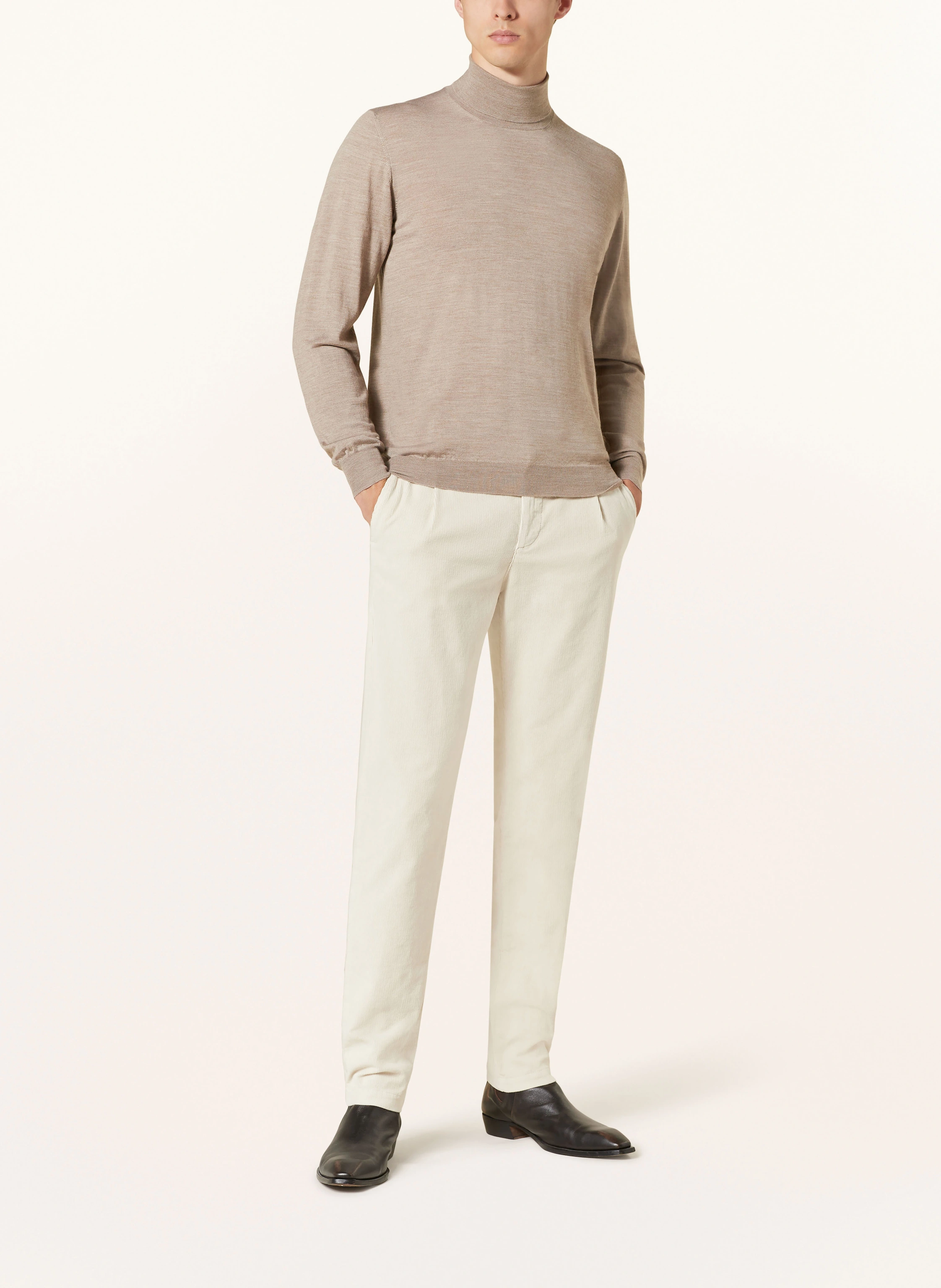 FEDELI Rollkragenpullover