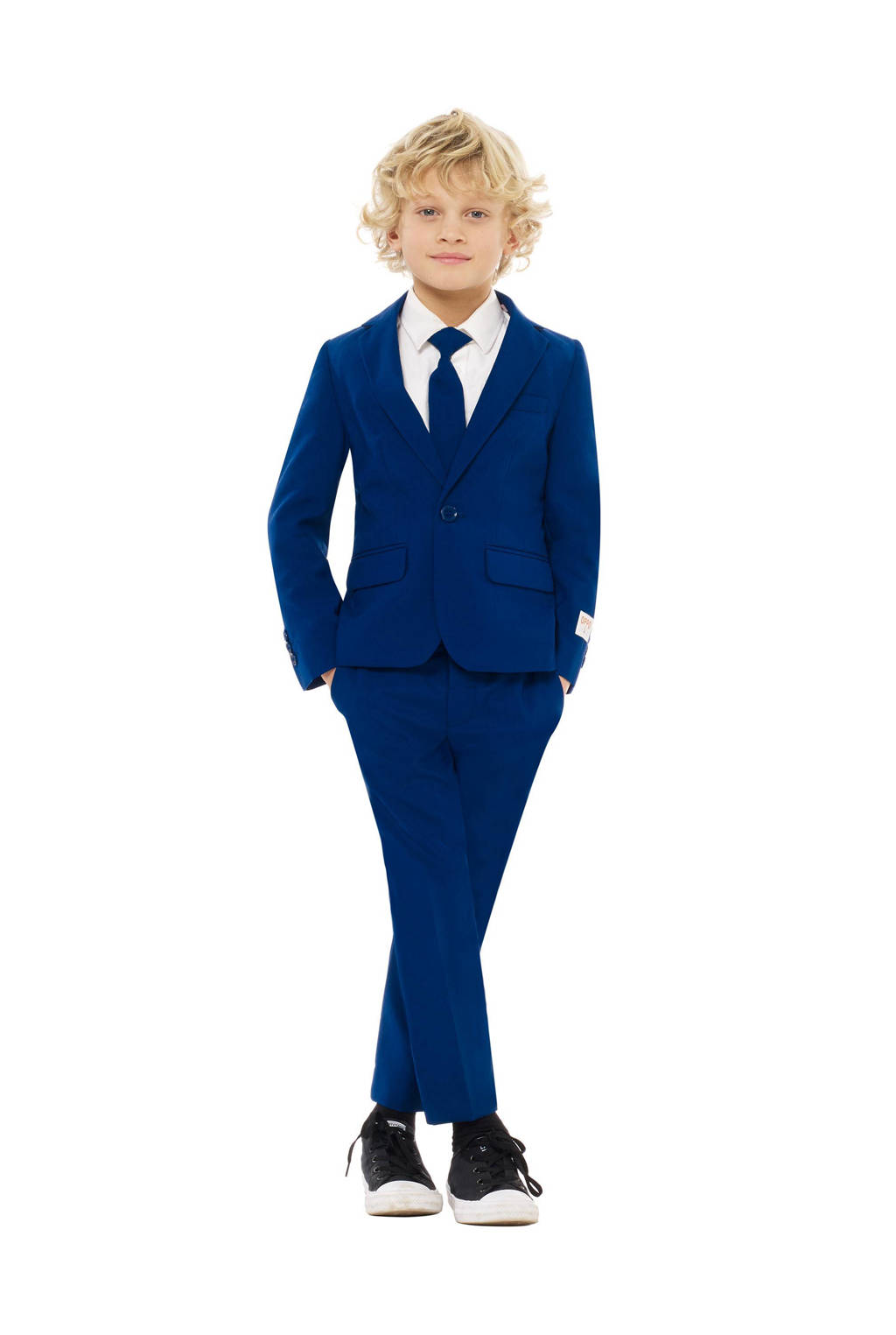 OppoSuits kostuum Navy Royale blauw