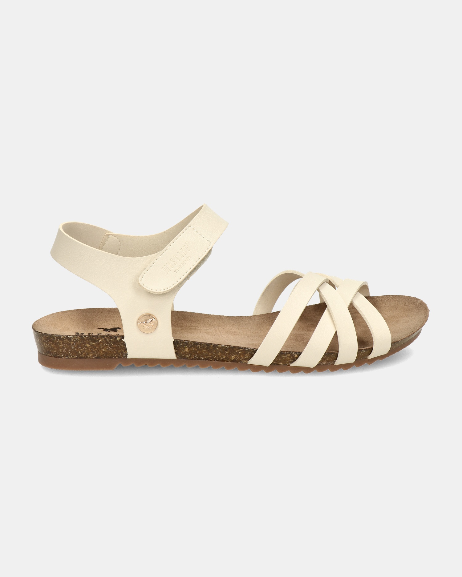 Mustang Sandalen  - ecru