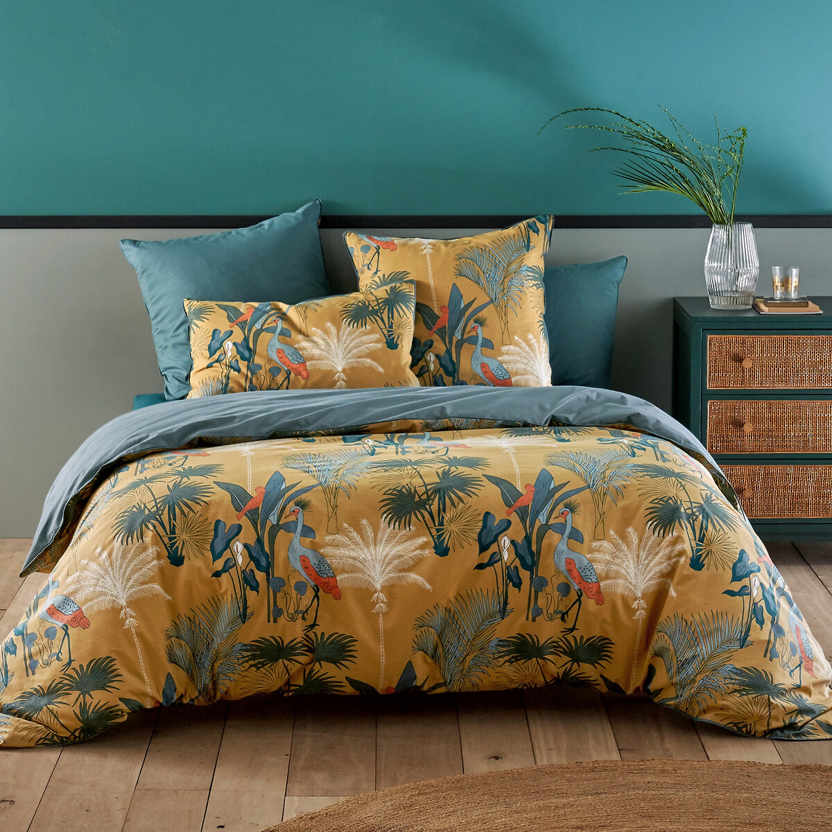 LA REDOUTE INTERIEURS<br>Capa de edredão estampada, Belina