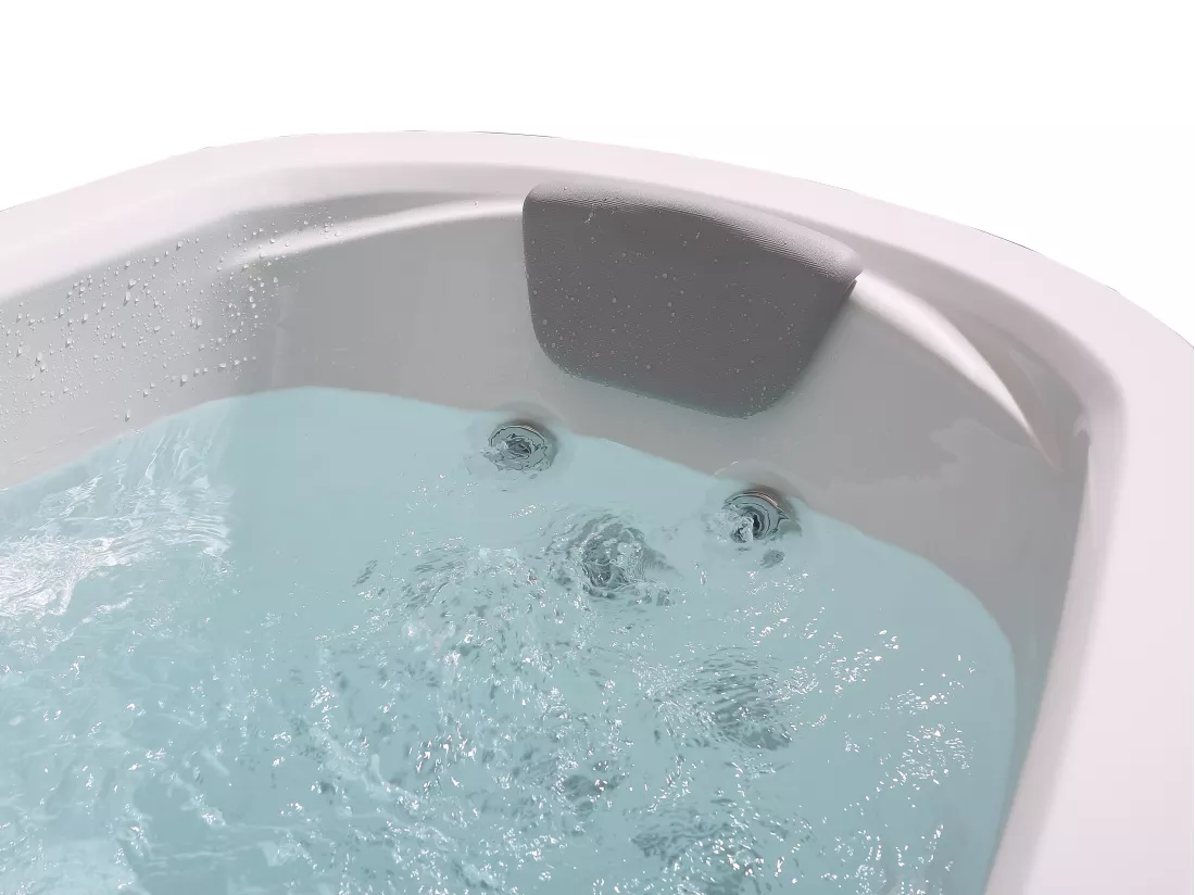 SPA 2 places blanc perlé - 14 jets - L210 x P110 x H74 cm - Système BALBOA - SAMOA IV