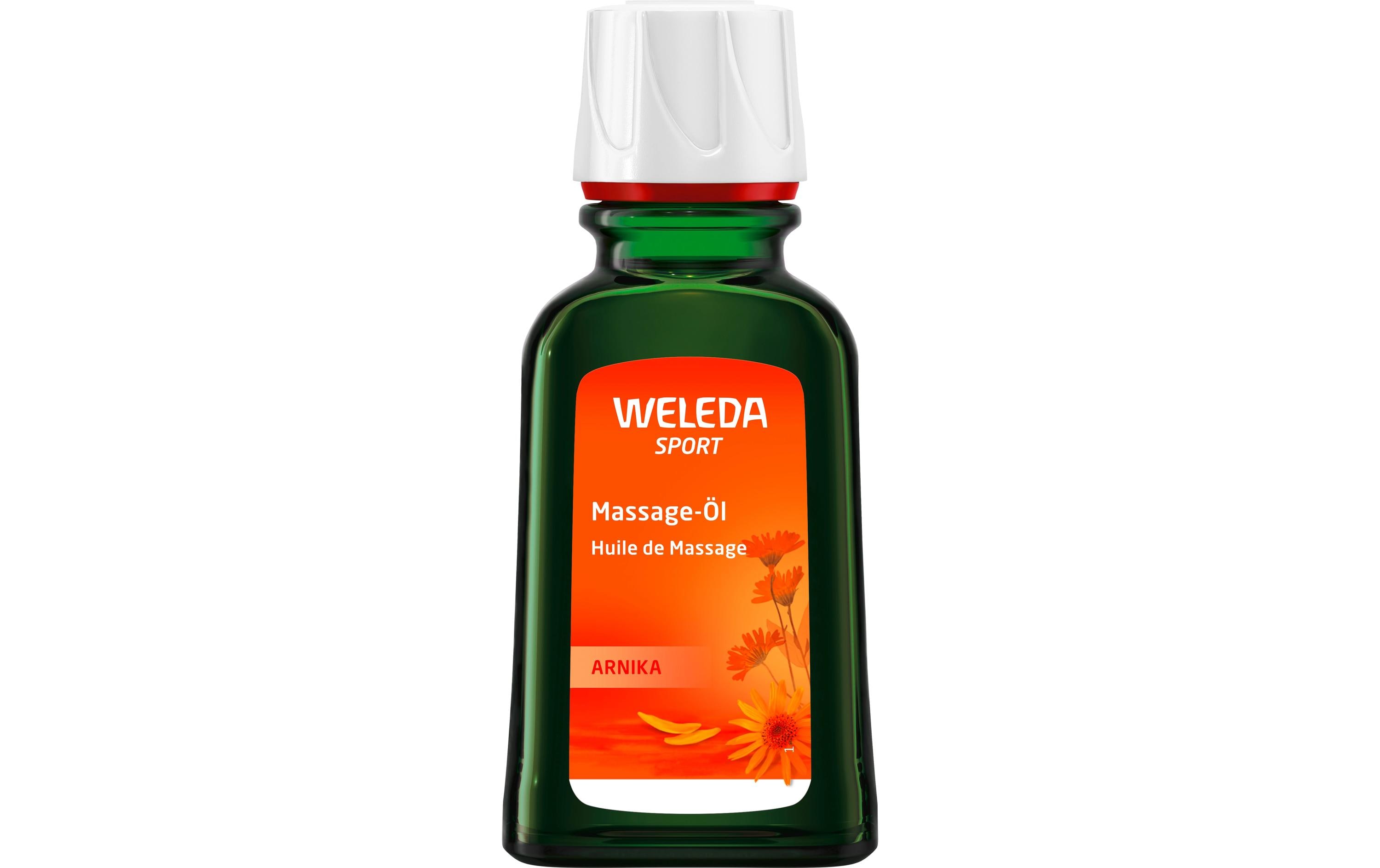 Massageöl Arnika 50 mlMassagemittel zur Vorbereitung oder Regeneration beim Sport