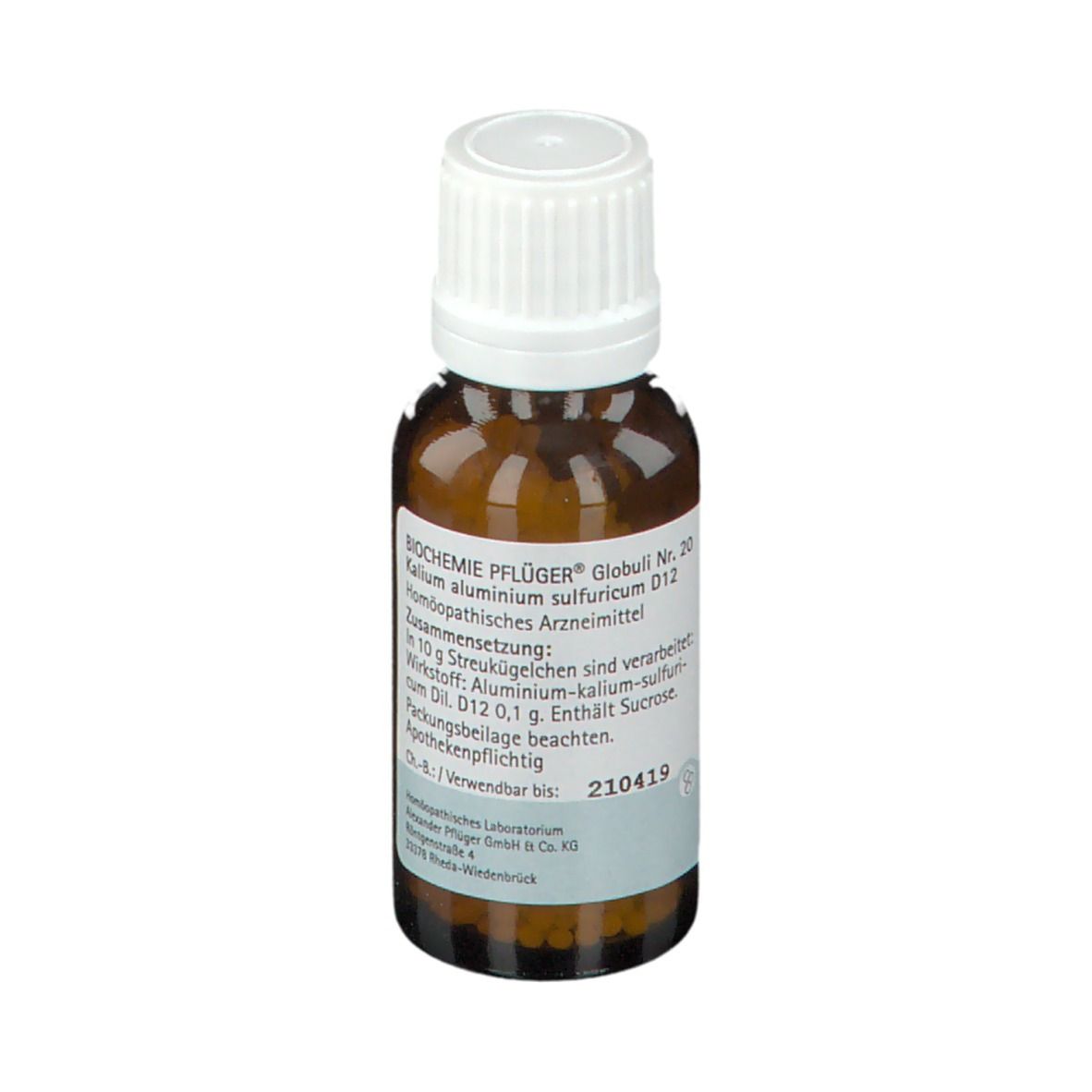 BIOCHEMIE PFLÜGER® Nr. 20 Kalium aluminium sulfuricum D12
