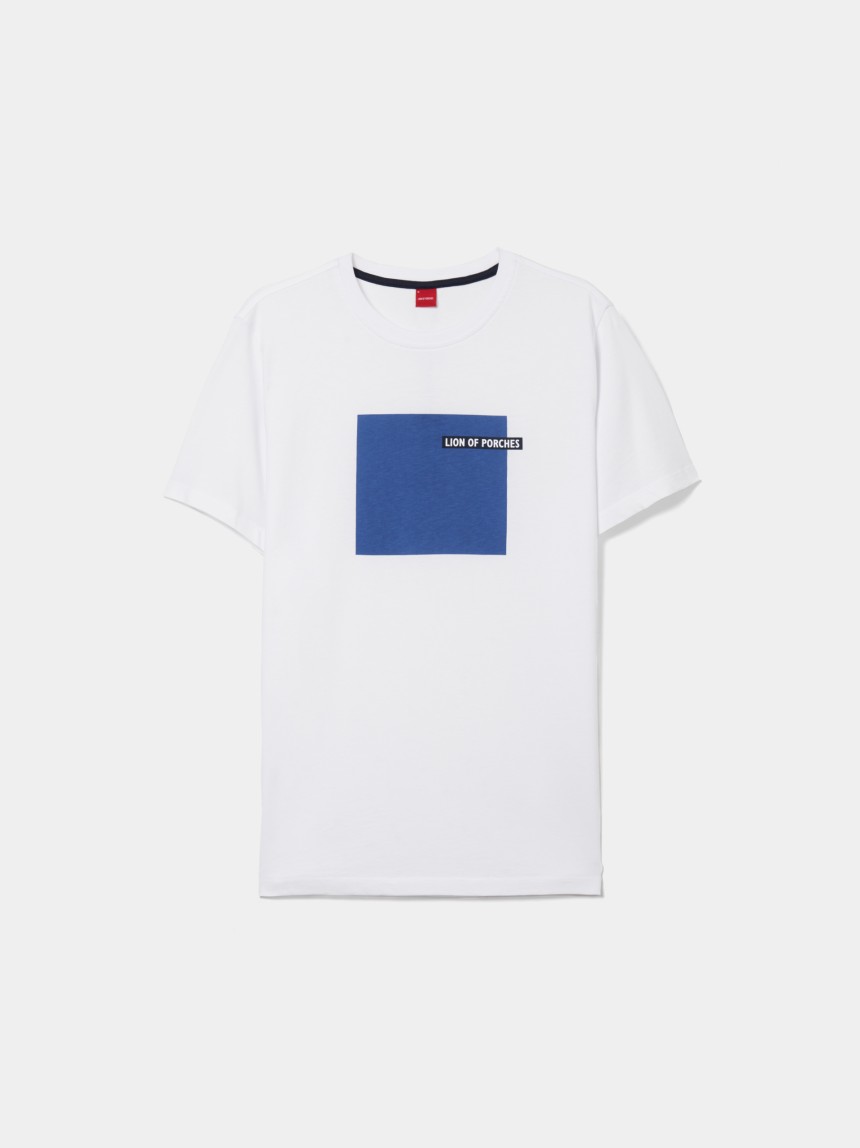 T-shirt em algodão