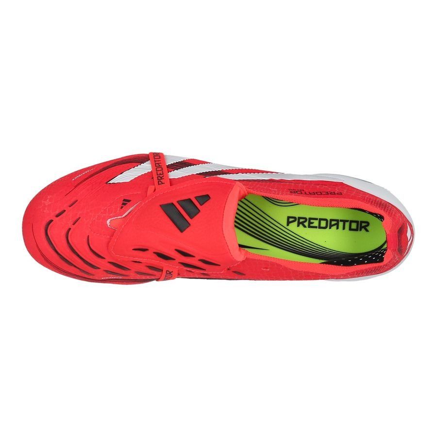 adidas Predator Elite Fold-over Tongue SG Pure Victory - Lucid Red/Blanc/Noir
