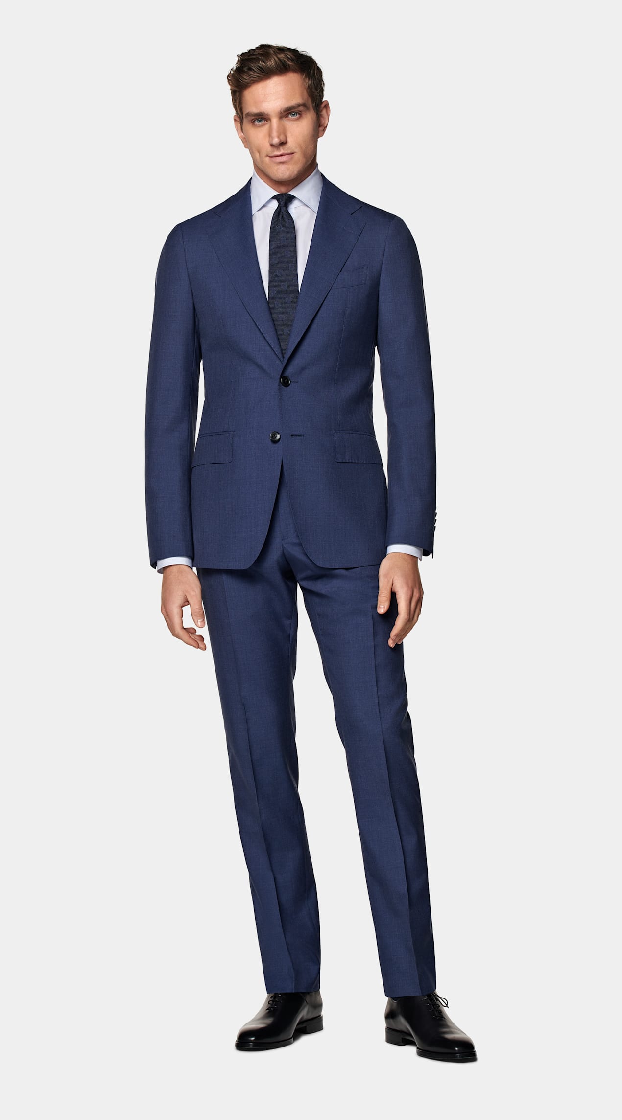 Costume sur mesure Custom Made bleu moyen