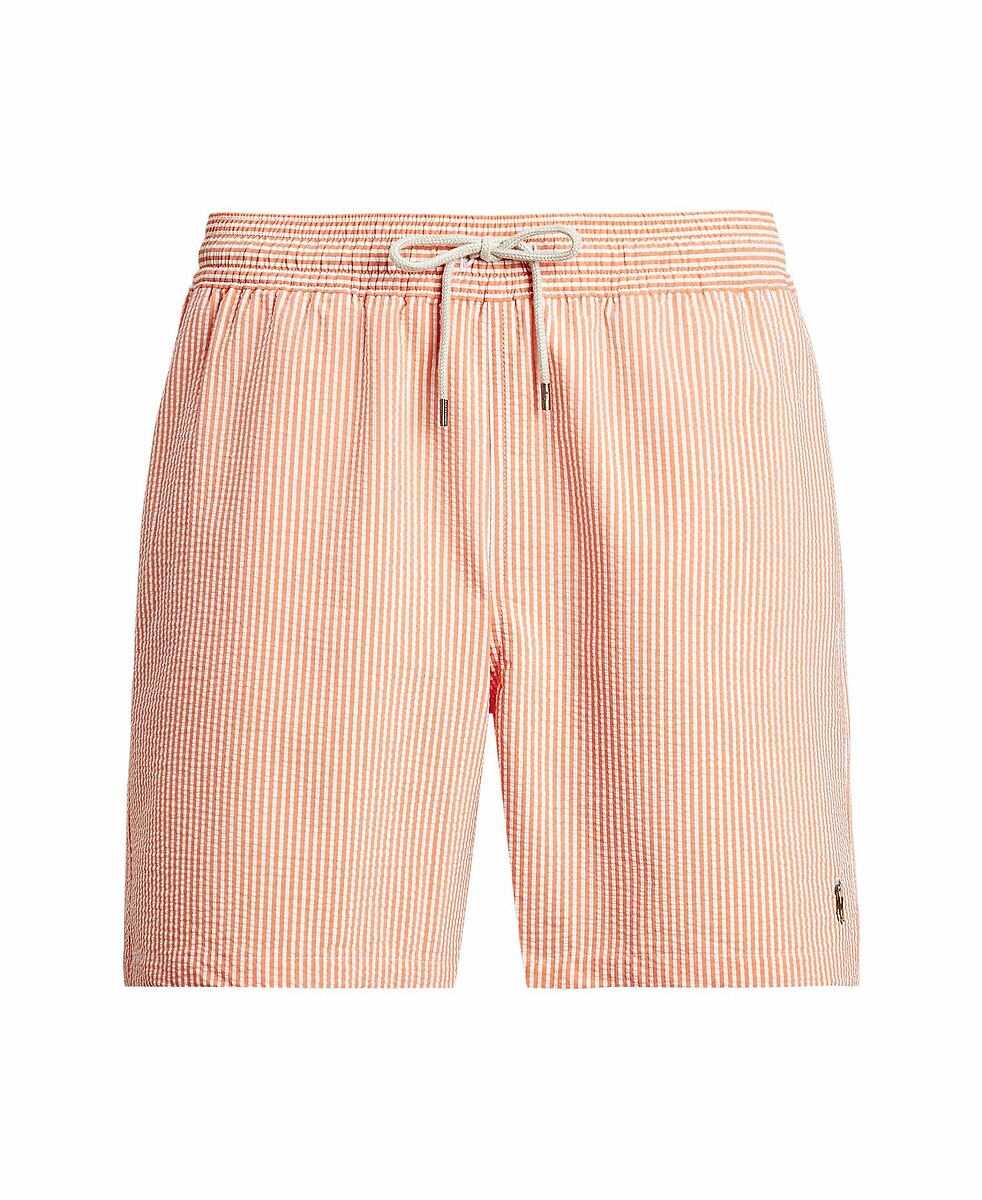 POLO RALPH LAUREN<br>Shorts de natação em seersucker