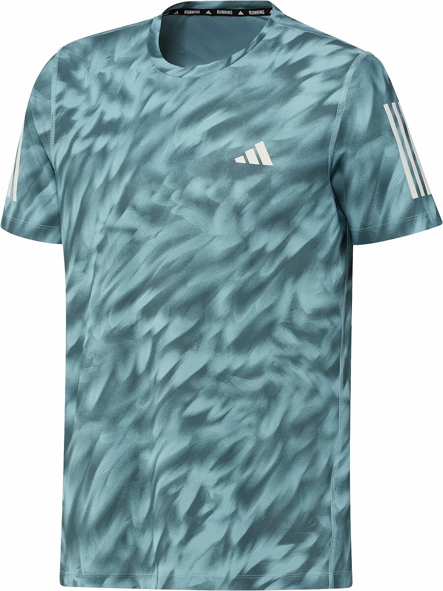 Camiseta adidas Performance com estampa integral Own The Run