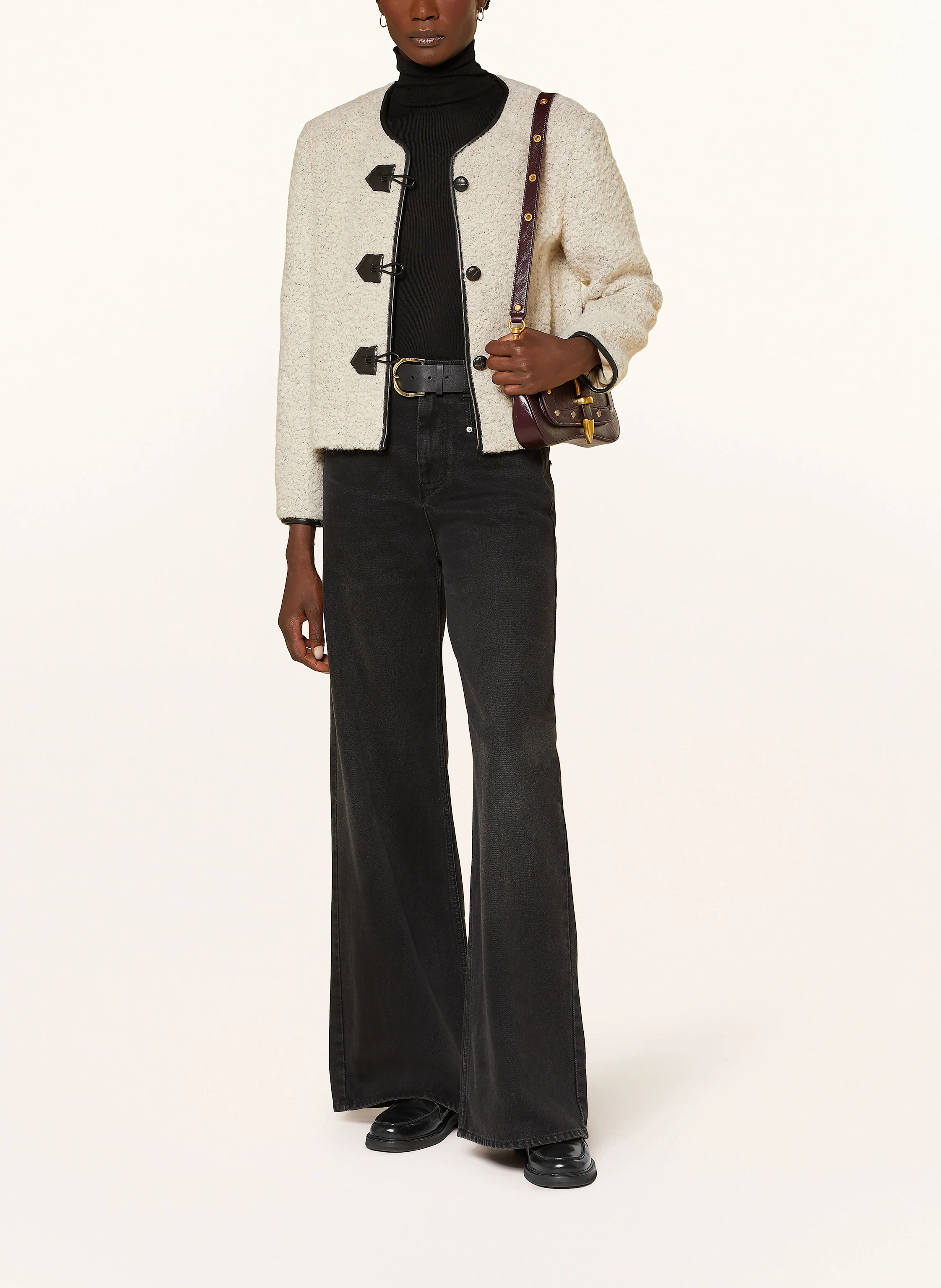 MRS & HUGS Bouclé-Jacke