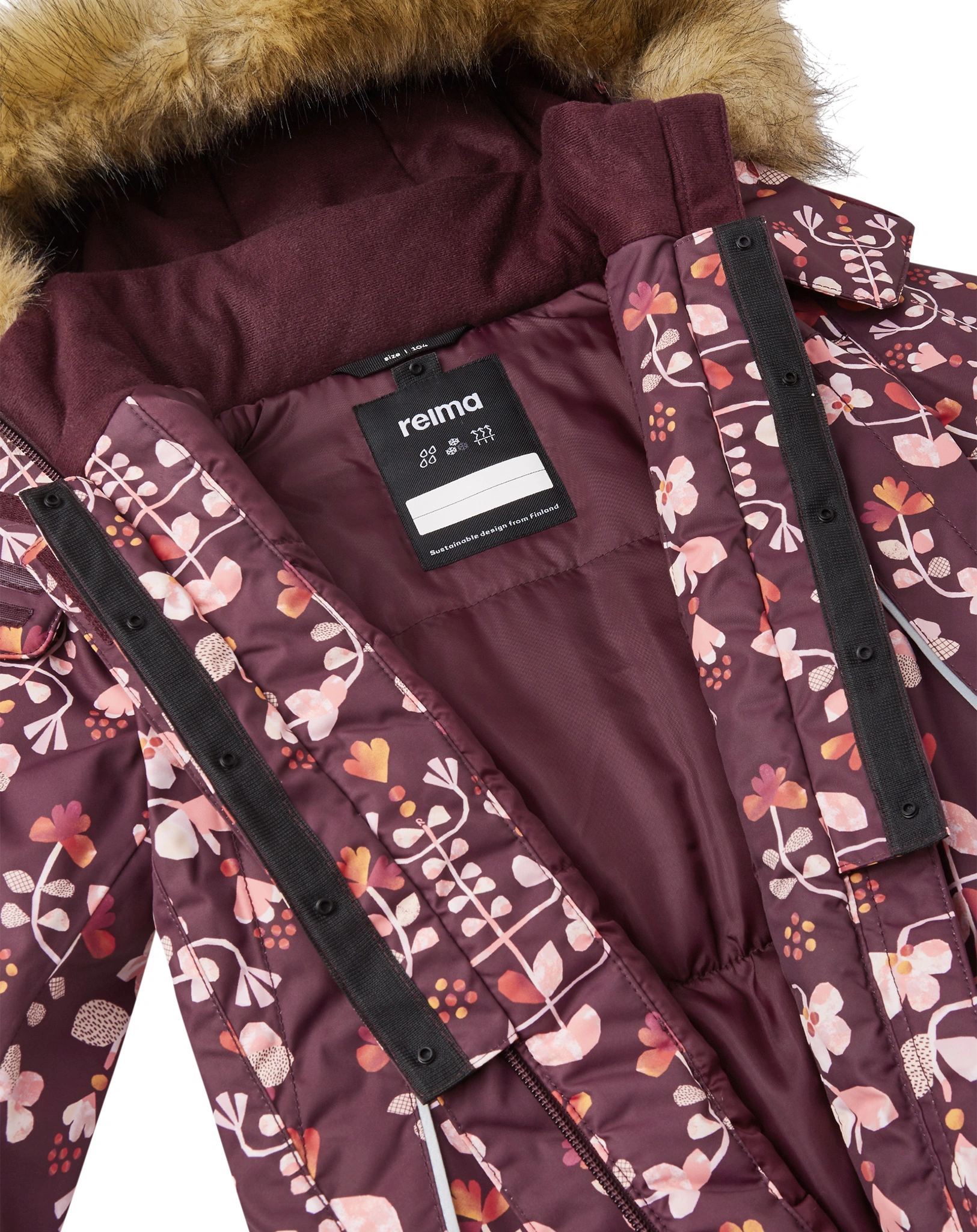 Reimatec® Winterjacke MUHVI in deep purple