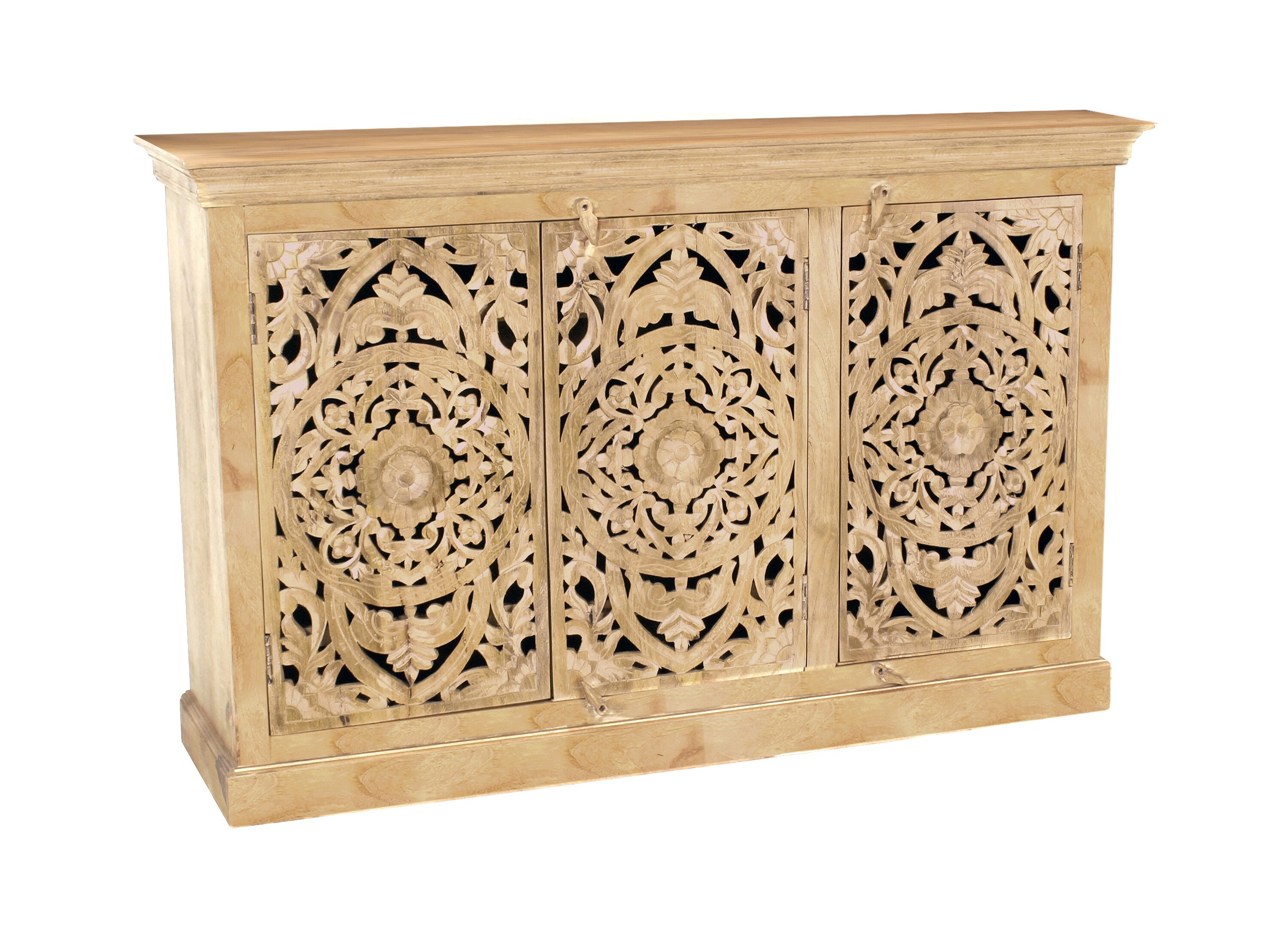 Sideboard Lakadee Mangoholz Kommode Wohnzimmer Esszimmer Schrank Highboard