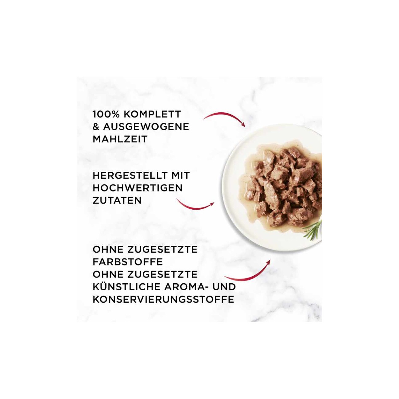GOURMET Mon Petit Intense 8x6x50g mit Thunfisch, Lachs, Forelle