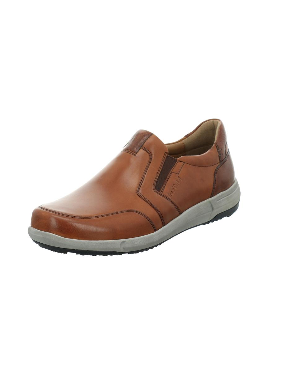 Slipper Enrico 18, cognac-kombi