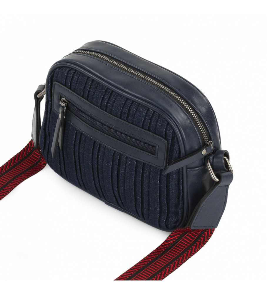 Bolsa de ombro Lois 313286 azul marinho - 22x16x6,5cm -