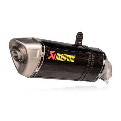Silencieux Akrapovic Carbone embout Titane - Noir