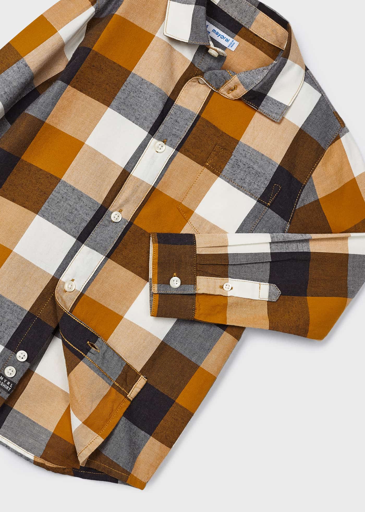 Camisa xadrez Better Cotton para meninos